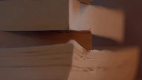 Stack of books Stock Footage 94635925