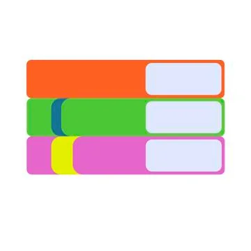 The Stack of books graphic illustration. EPS 10. Stock Illustration