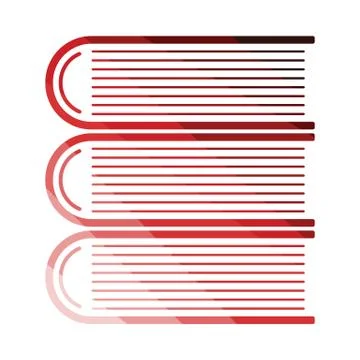 Stack of books icon 스톡 일러스트