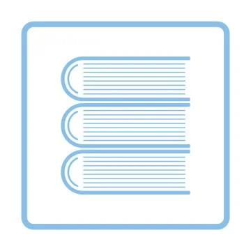 Stack of books icon 스톡 일러스트