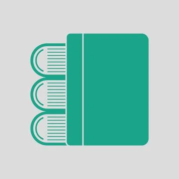 Stack of books icon 스톡 일러스트