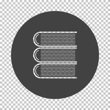 Stack of books icon 스톡 일러스트