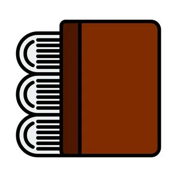 Stack Of Books Icon 스톡 일러스트