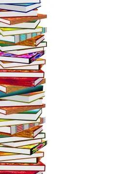 Stack of books Stock Illustration