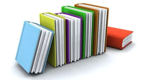 Stack of books Stock Illustration