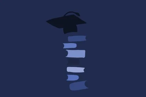 Stack of books Stock Illustration