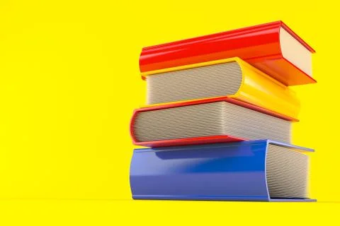 Stack of books Stock Illustration