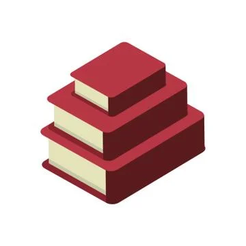 Stack Of Books Stock Illustration