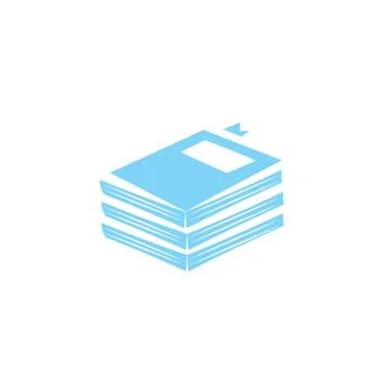 Stack Of Books Stock Illustration