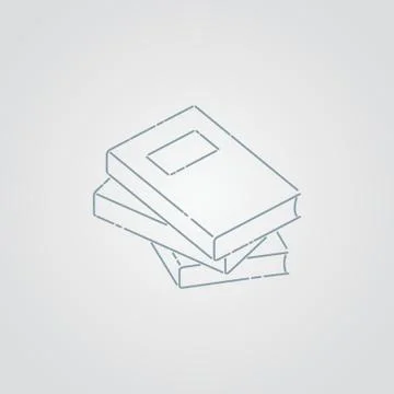 Stack Of Books Stock Illustration