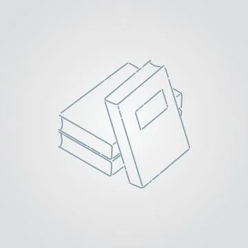 Stack Of Books Illustrazione stock