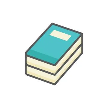 Stack Of Books Stock Illustration