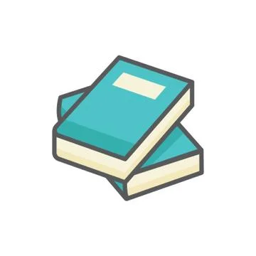 Stack Of Books Stock Illustration