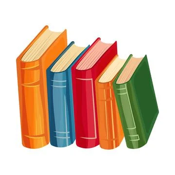 Stack of books イラスト素材