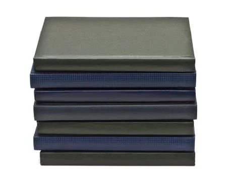 Stack of books, isolated on white background 스톡 사진