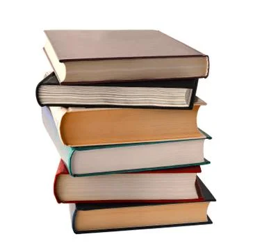 Stack of books for learning Stock Photos