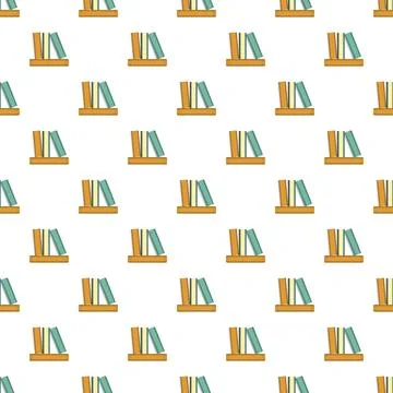 Stack of books pattern seamless 스톡 일러스트