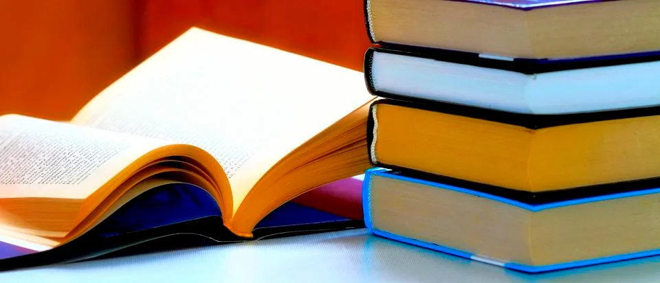 Stack of books Foto stock
