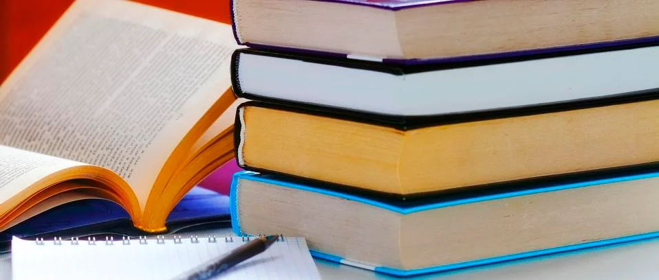 Stack of books Foto stock