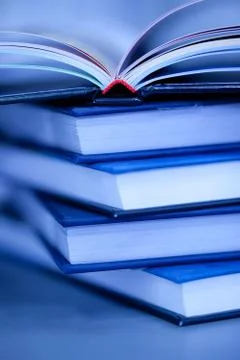 Stack of books Stock Photos