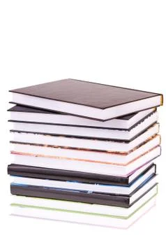 Stack books Stock Photos
