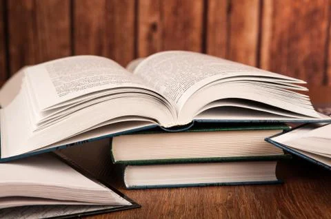 Stack of books Stock Photos