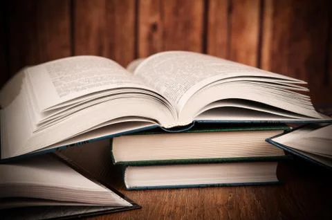Stack of books Stock-Fotos
