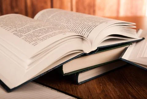 Stack of books Stock Photos
