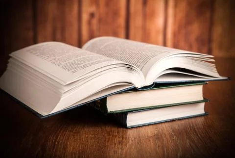 Stack of books Stock Photos