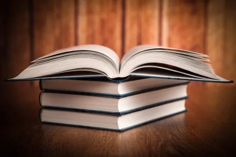 Stack of books Stock Photos