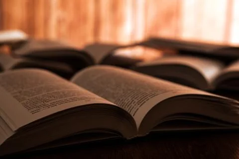 Stack of books Stock Photos