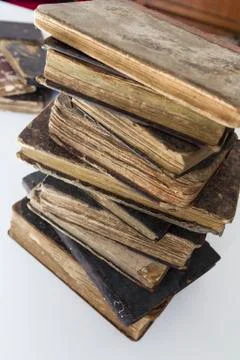 Stack of books Stock Photos