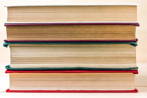 Stack of books Stock Photos