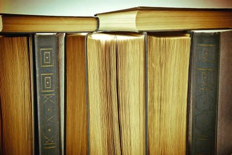 Stack of books Stock Photos