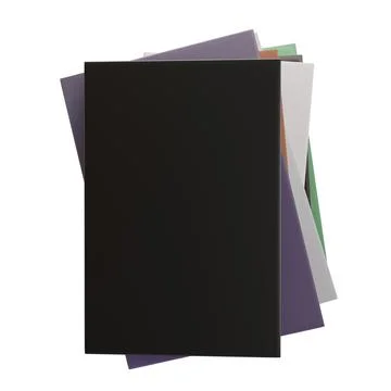 A Stack Of Books. Realistic 3D Render. Book Day. Isolated On White Background Stock Illustration