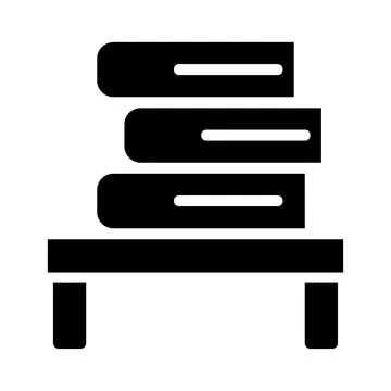 Stack of books on a table. Concept of education, knowledge, and learning. Illustrazione stock