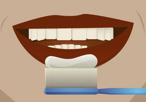 A stack of books on the table Stock Illustration