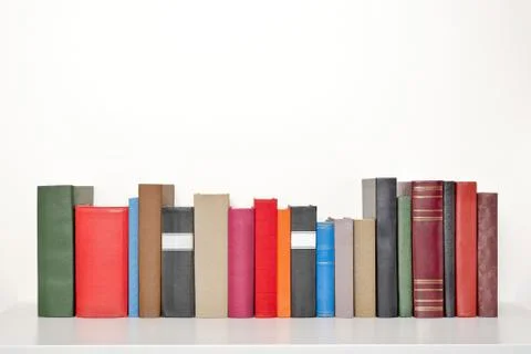 Stack of books on the table Stock Photos