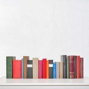 Stack of books on the table Stock Photos