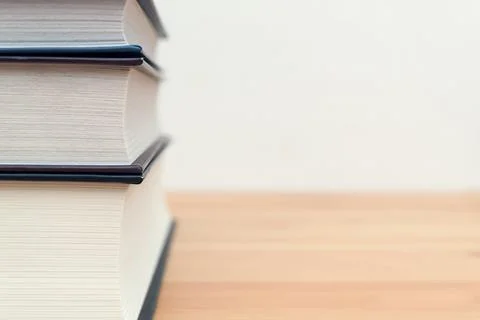 Stack of books on white background. quality photo Stock Photos