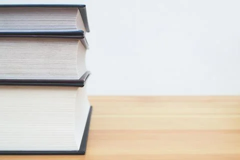 Stack of books on white background. quality photo Stock Photos