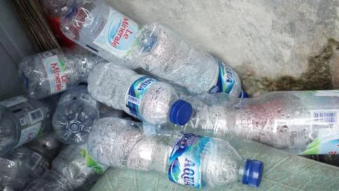 Stack of bottles Photos