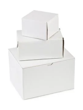 Stack of boxes Stockfoto's