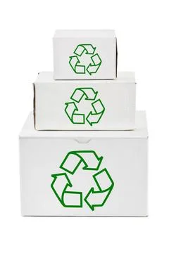 Stack of boxes Stack of boxes isolated on white background Copyright: xZoo... Stock Photos