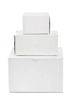 Stack of boxes Stack of boxes isolated on white background Copyright: xZoo... Stock Photos