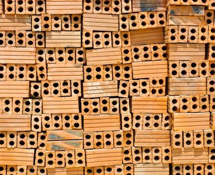 Stack of bricks Stock Photos