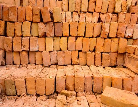 Stack of bricks Stock Photos