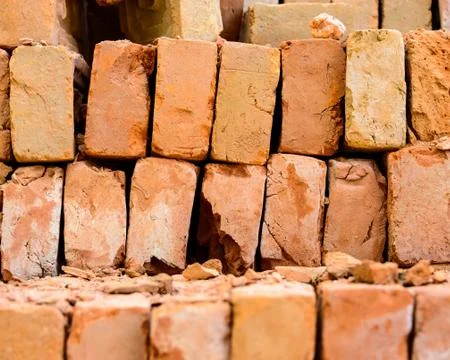 Stack of bricks 写真素材