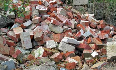 Stack of bricks Stock Photos