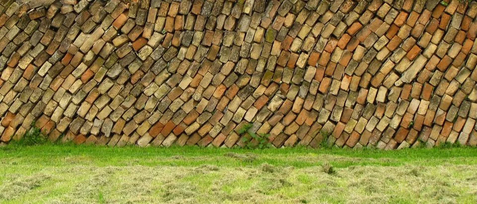 Stack of bricks ready for construction Stock Photos